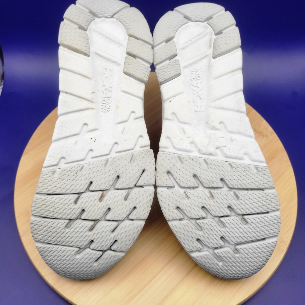 Hoka One One Cavu 3 Slip White Running Shoes Sneakers 1106485 WLRC Womens 9.5 - Picture 7 of 7